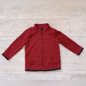 Jumping beans 12m zip up fleece